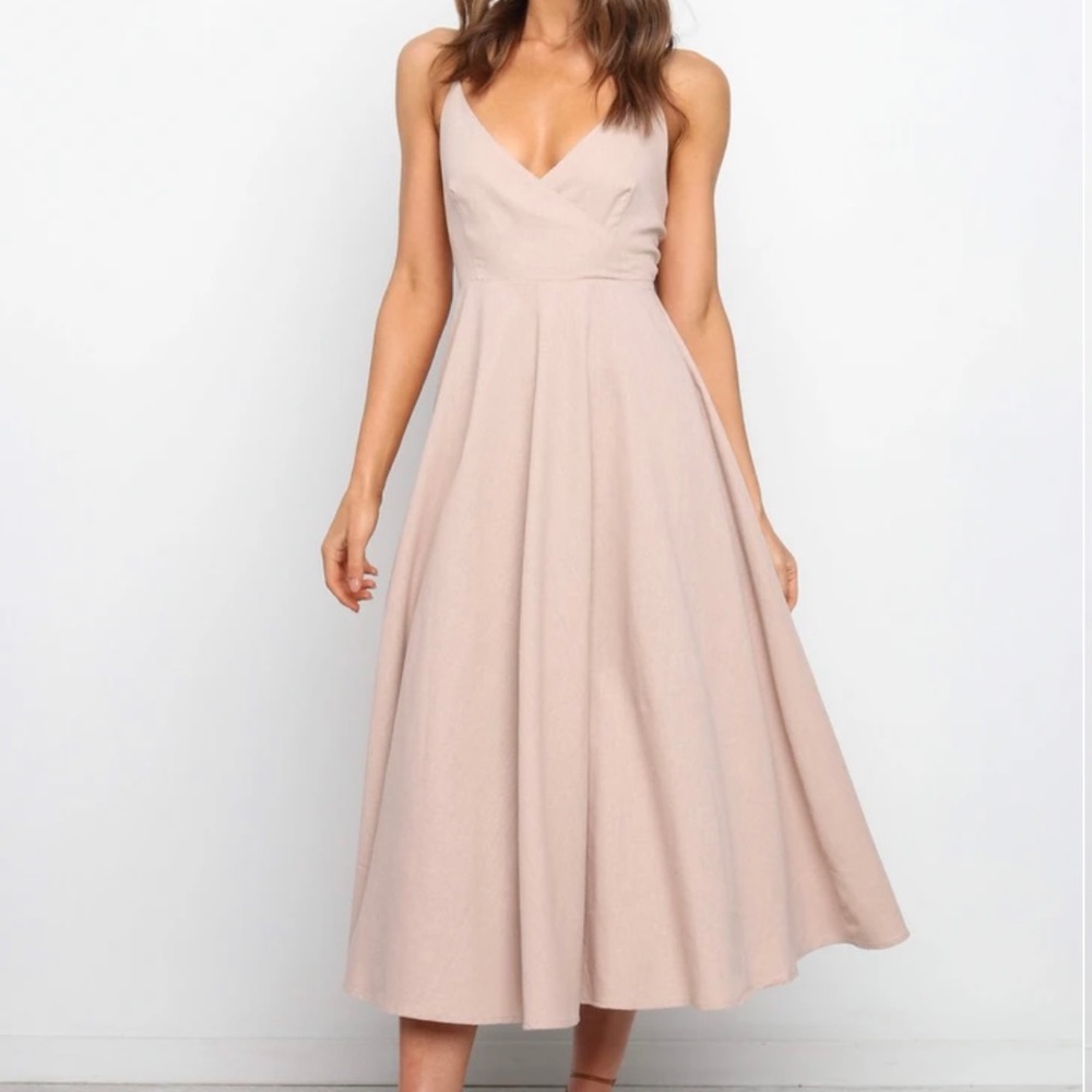 COPY - NWT Petal and Pup blush “Rayna” dress, size 10.